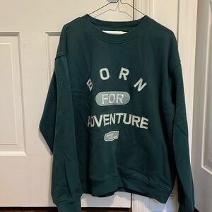 Dark green Pacsun Crewneck Size Medium